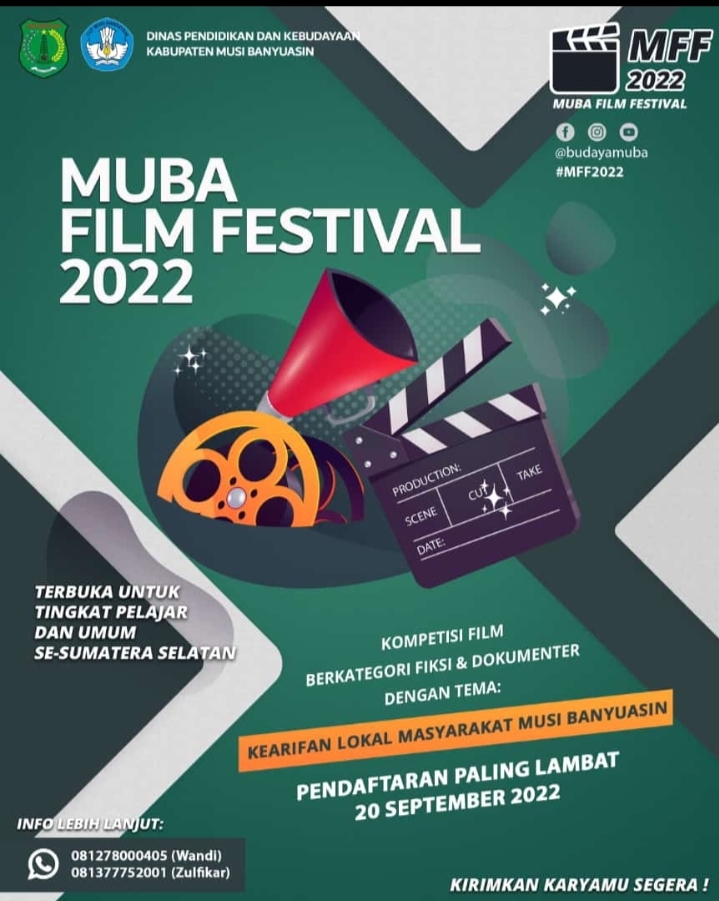 Disdikbud Gelar Muba Festival Film 2022